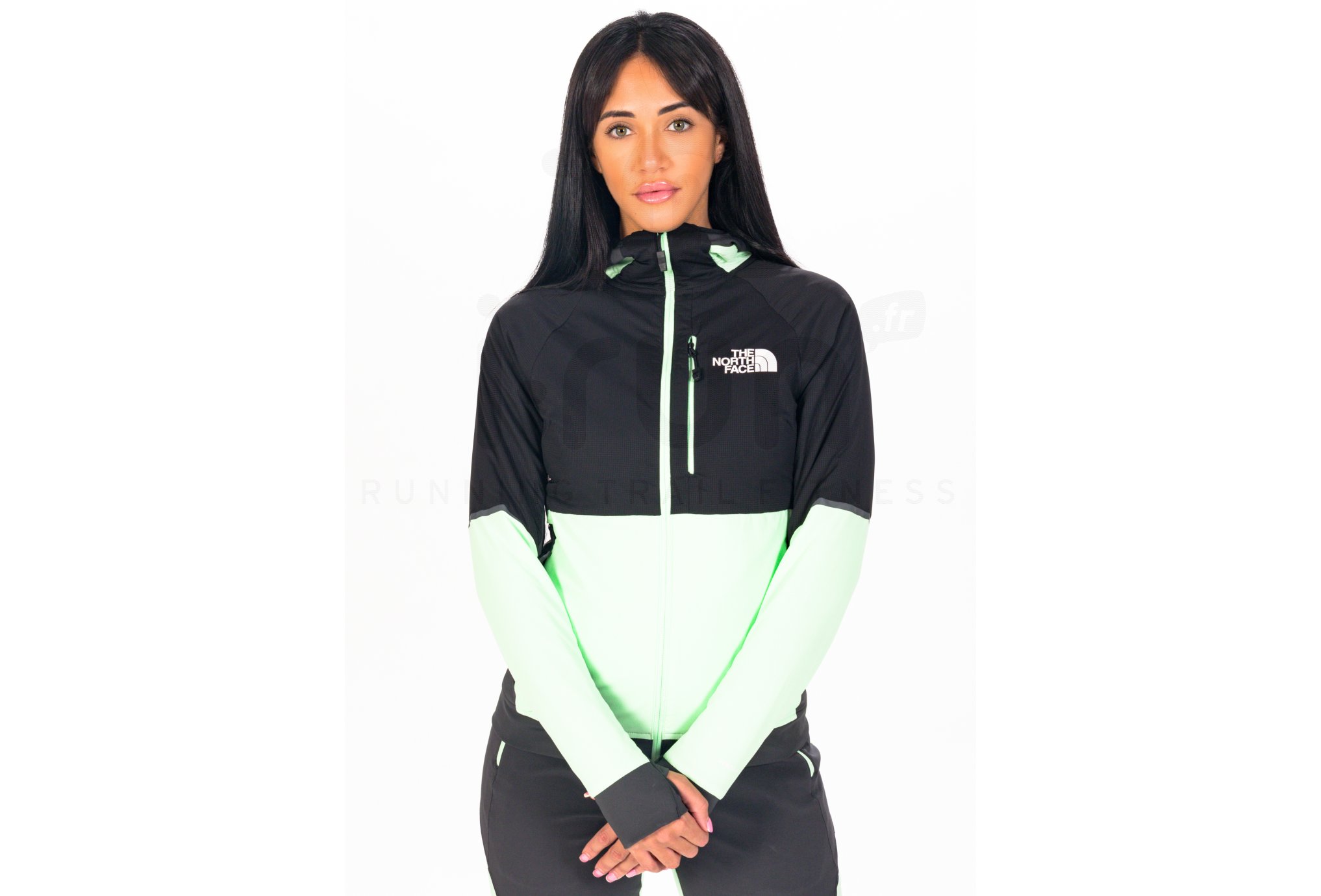 The North Face Dawn Turn Hybrid Ventrix Hoodie Vert