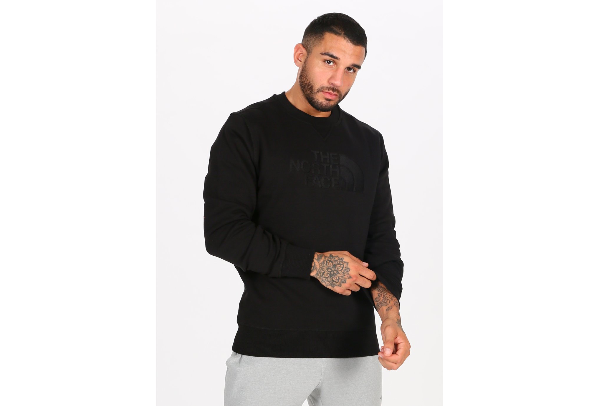 The North Face Drew Peak Crew M vêtement running homme