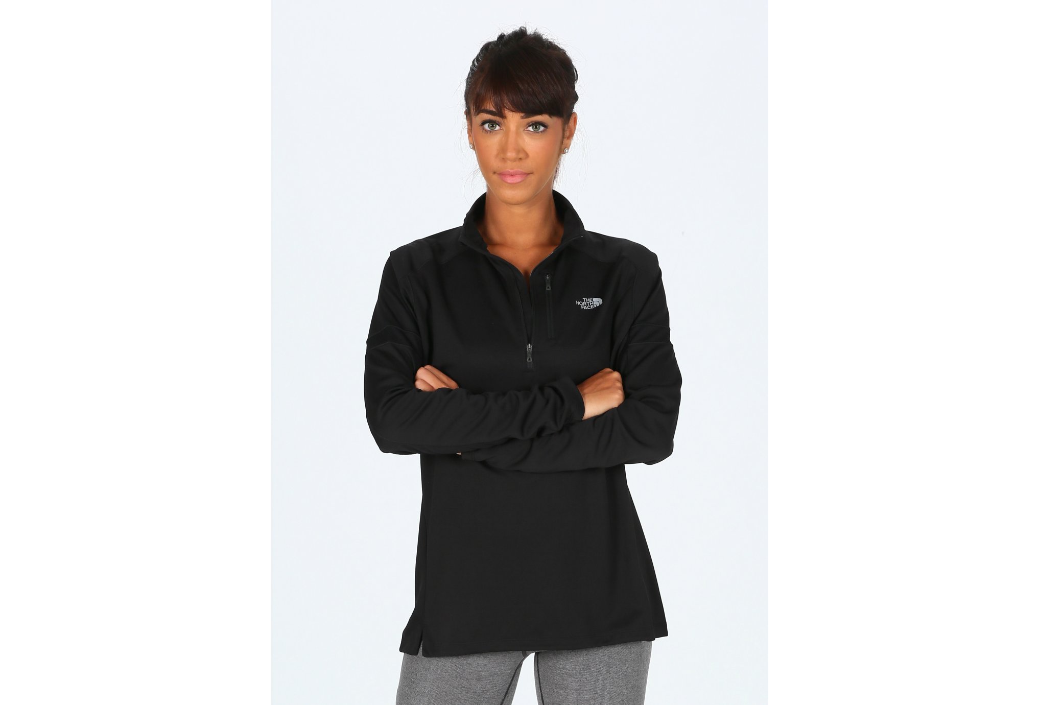 The North Face Maillot Impulse Active 1/4 Zip W Diététique Vêtements femme