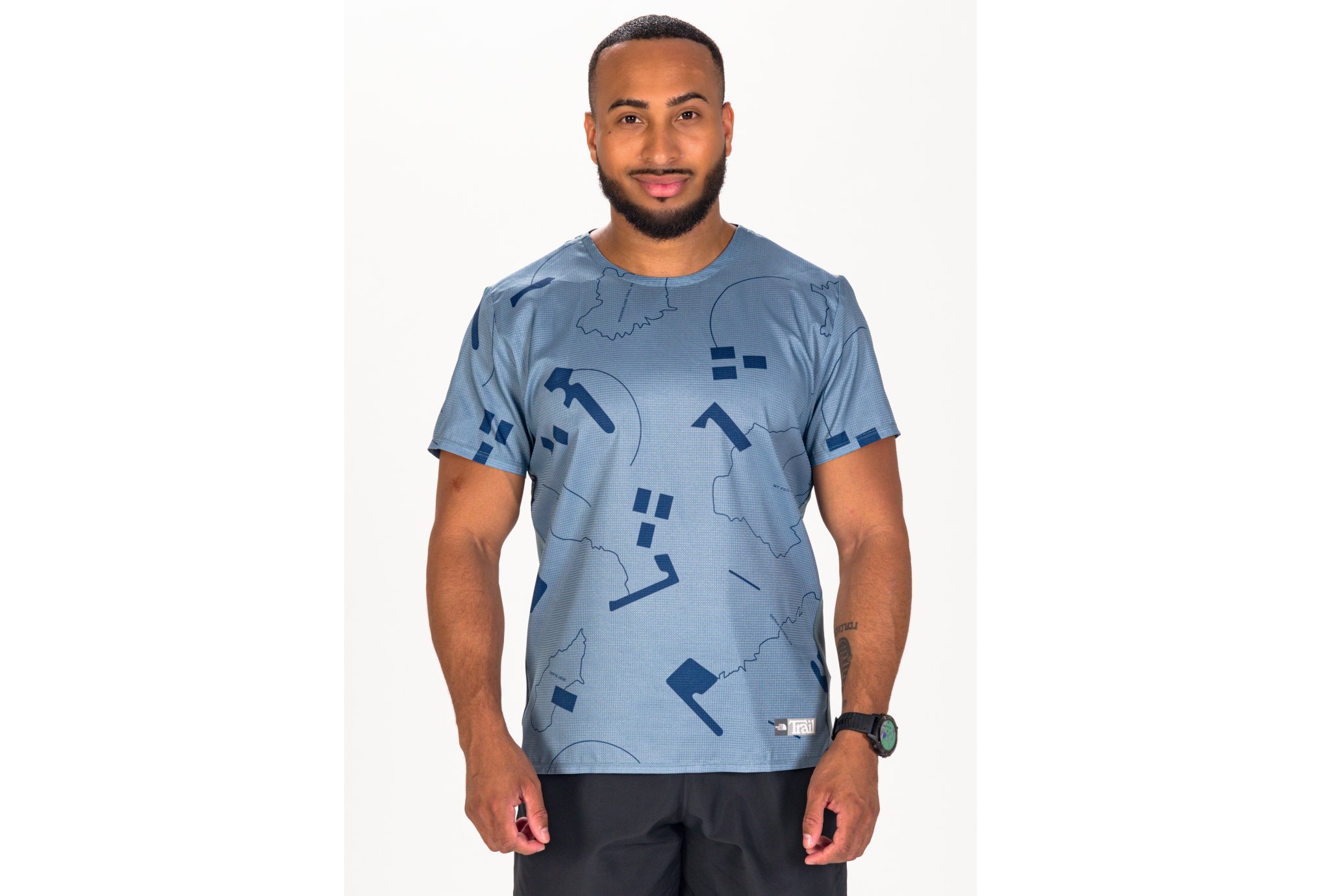 The North Face Printed Sunriser M vêtement running homme