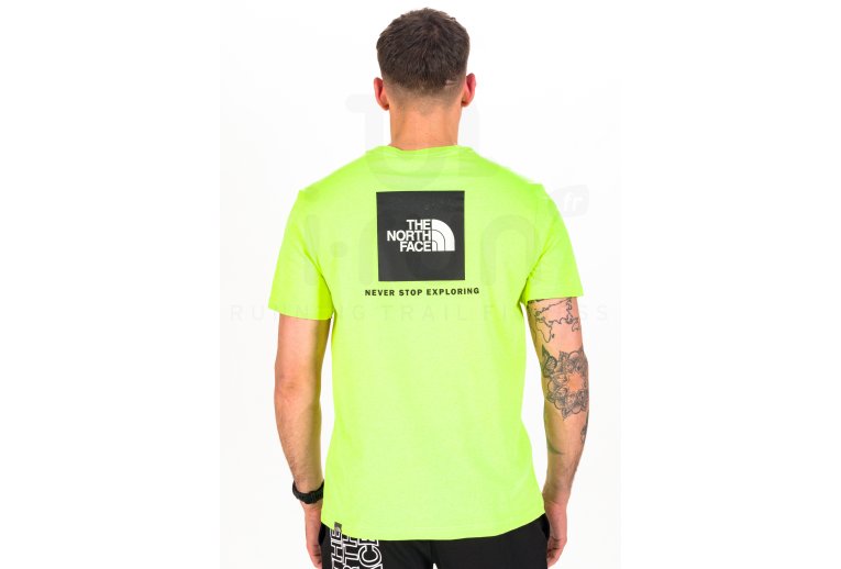 The North Face camiseta manga corta Red Box