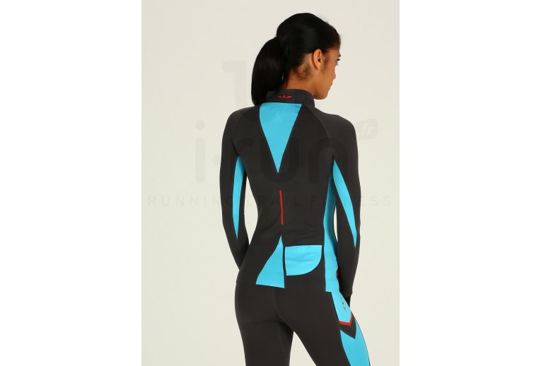 Uglow Camiseta manga larga 1/2 Zip Brush