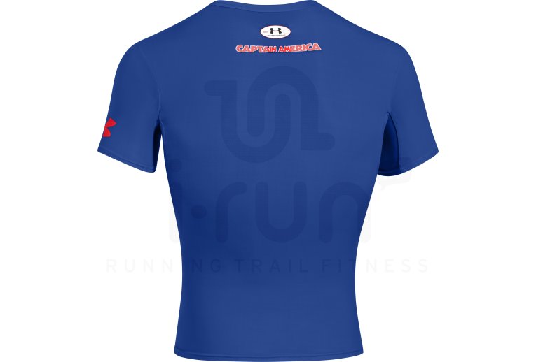 Under Armour Camiseta manga corta de compresi�n Alter Ego Capit�n Am�rica
