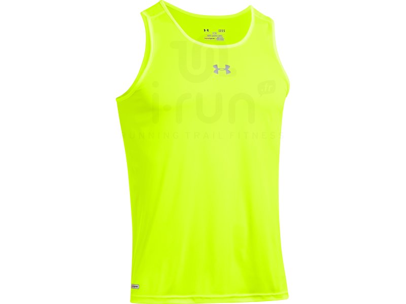 Débardeur De Compression Under Armour HeatGear - Homme Gris Moyen - Taille M