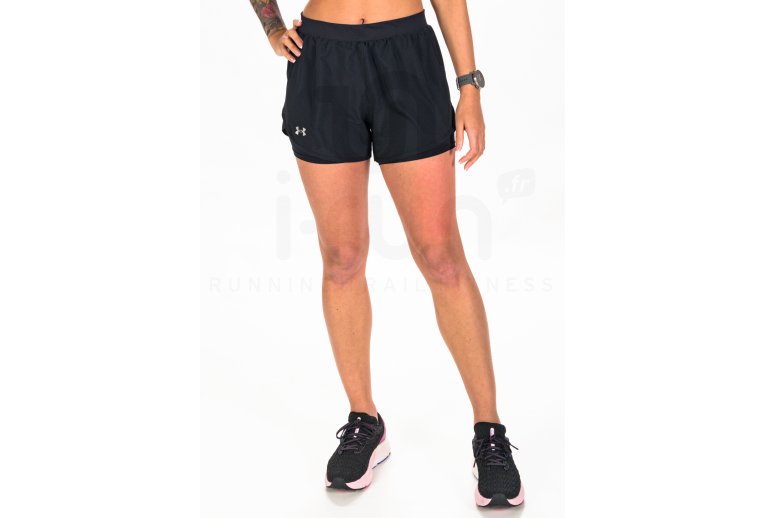 Under Armour pantal�n corto Fly By 2.0 2 en 1