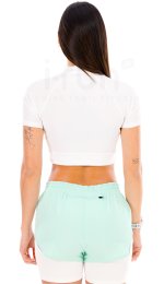Under Armour HeatGear Crop Mock
