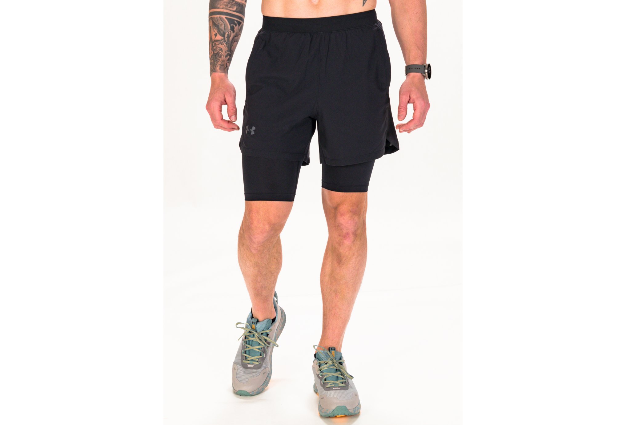 Under Armour Launch 2 en 1 Noir