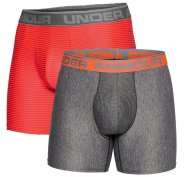 Under Armour Lot 2 Boxers Original 6 Novity M