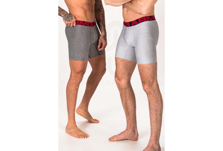 Under Armour Lot 2 Boxers Tech 6 inch Boxerjock Herren