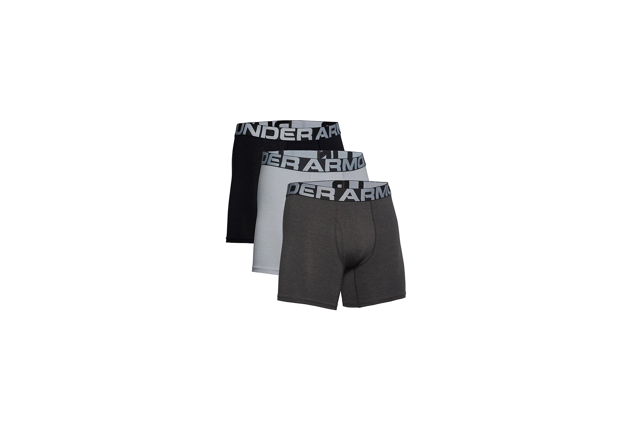 Under Armour Lot de 3 boxers Charged Cotton vêtement running homme