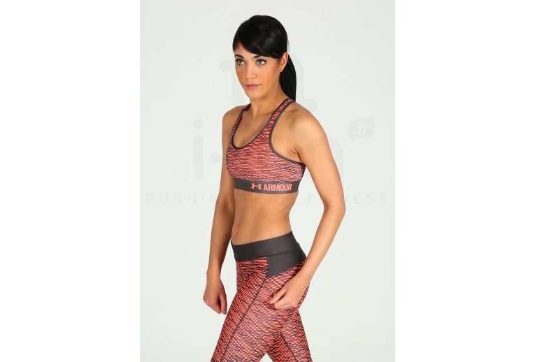 Under Armour Sujetador deportivo Mid Printed