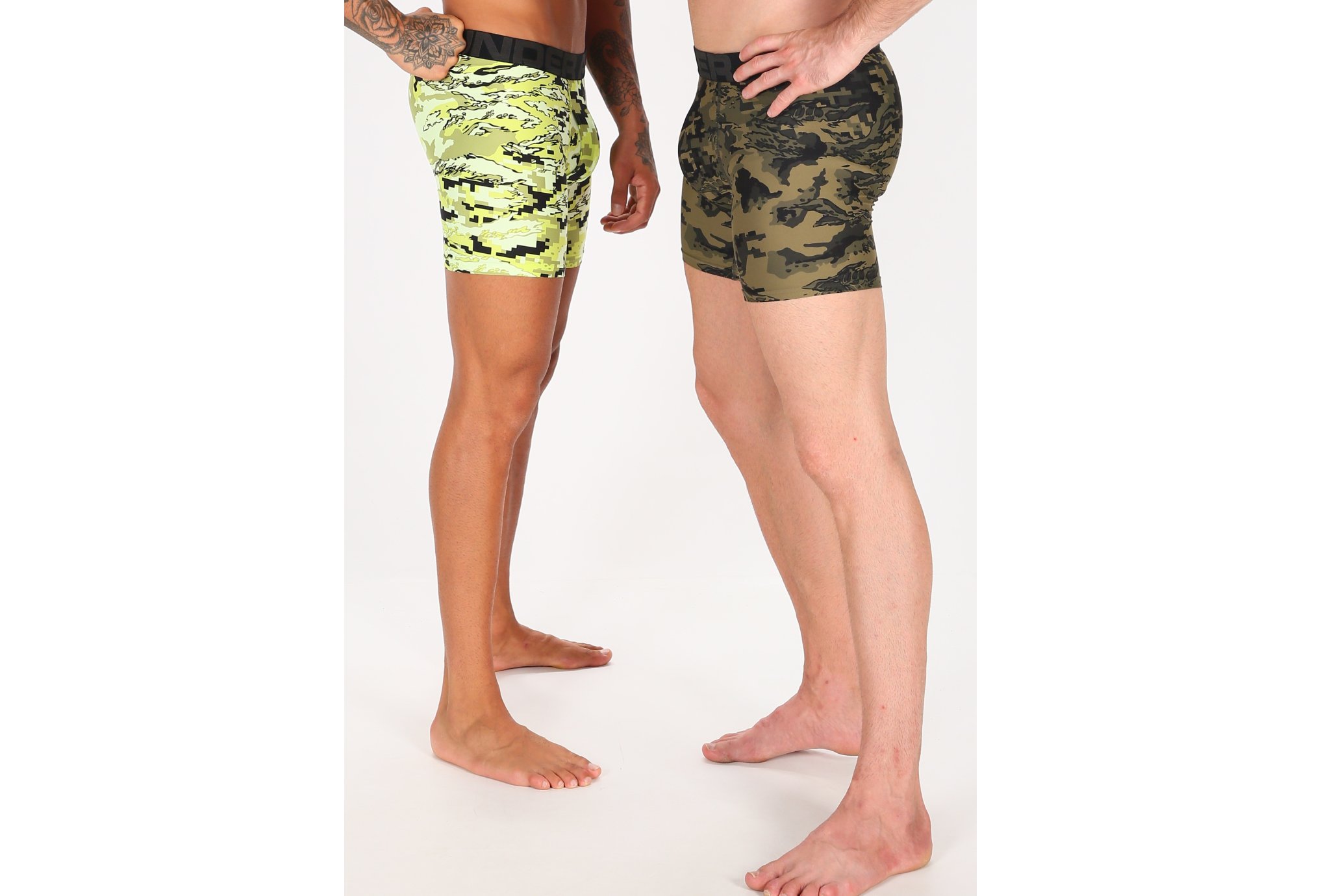 Under Armour Pack 2 boxers Tech Novelty Boxerjock M vêtement running homme