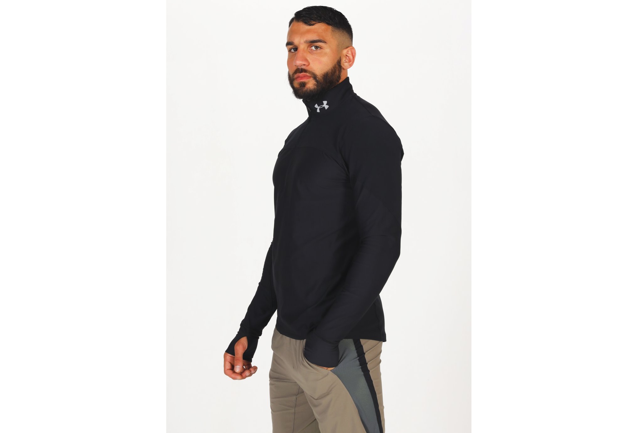 Under Armour Qualifier 1/2 Zip M vêtement running homme