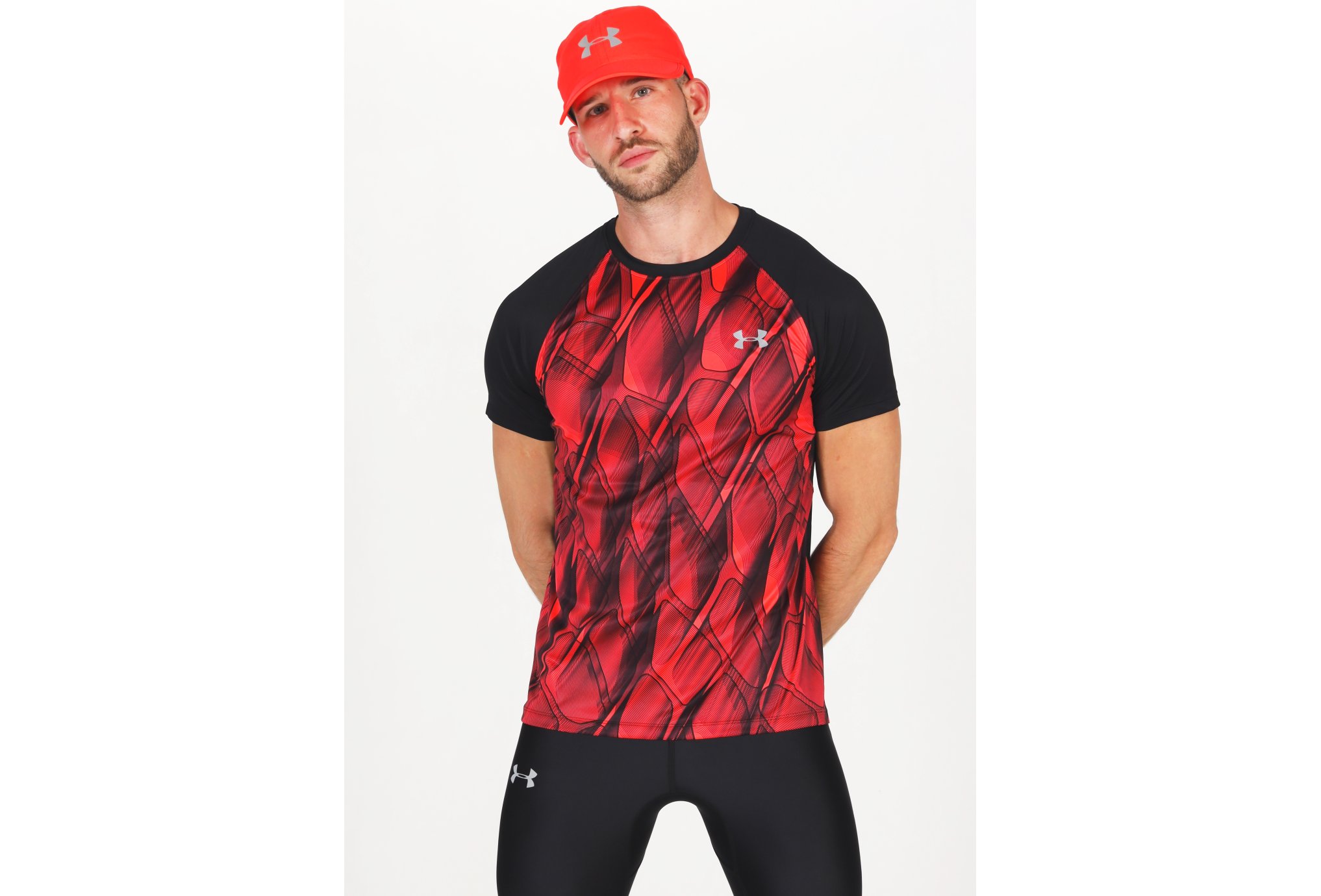 Under Armour Qualifier Iso-Chill Printed Run M Diététique Vêtements homme