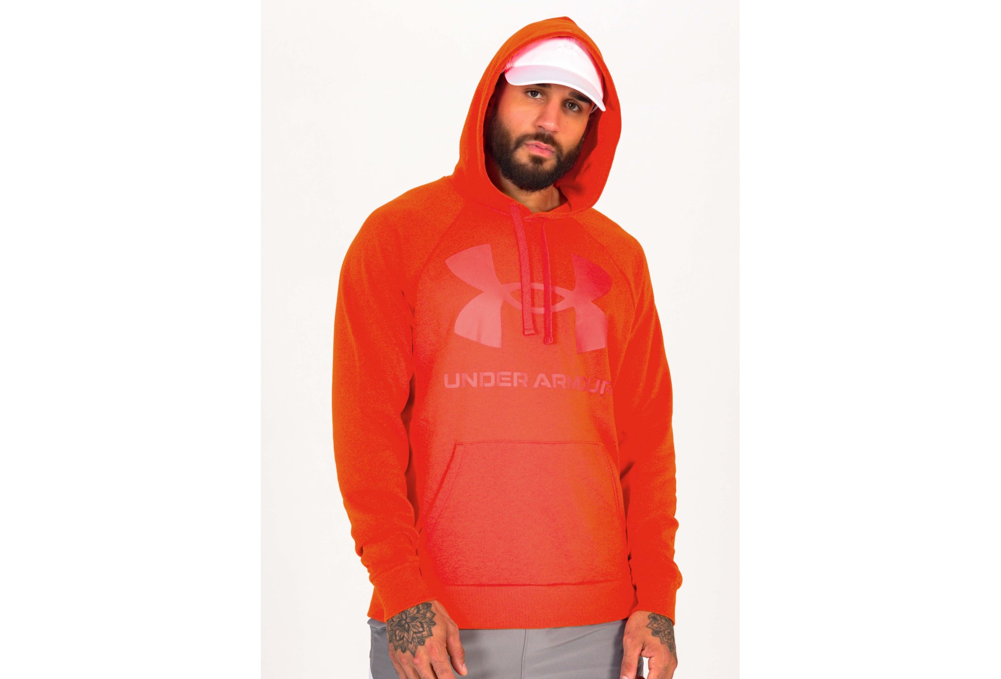 Under Armour Rival Fleece Big Logo M vêtement running homme