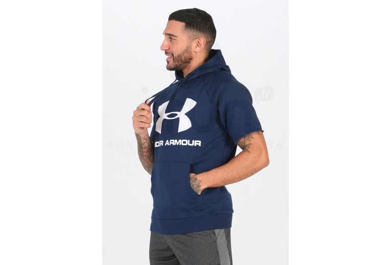 Under Armour sudadera manga corta Rival Fleece Logo