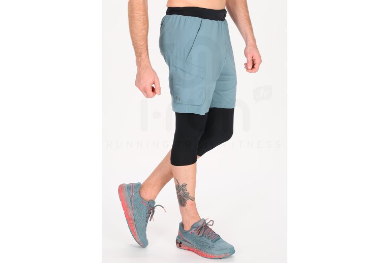 Under Armour pantal�n corto Run Anywhere 2 en 1 M