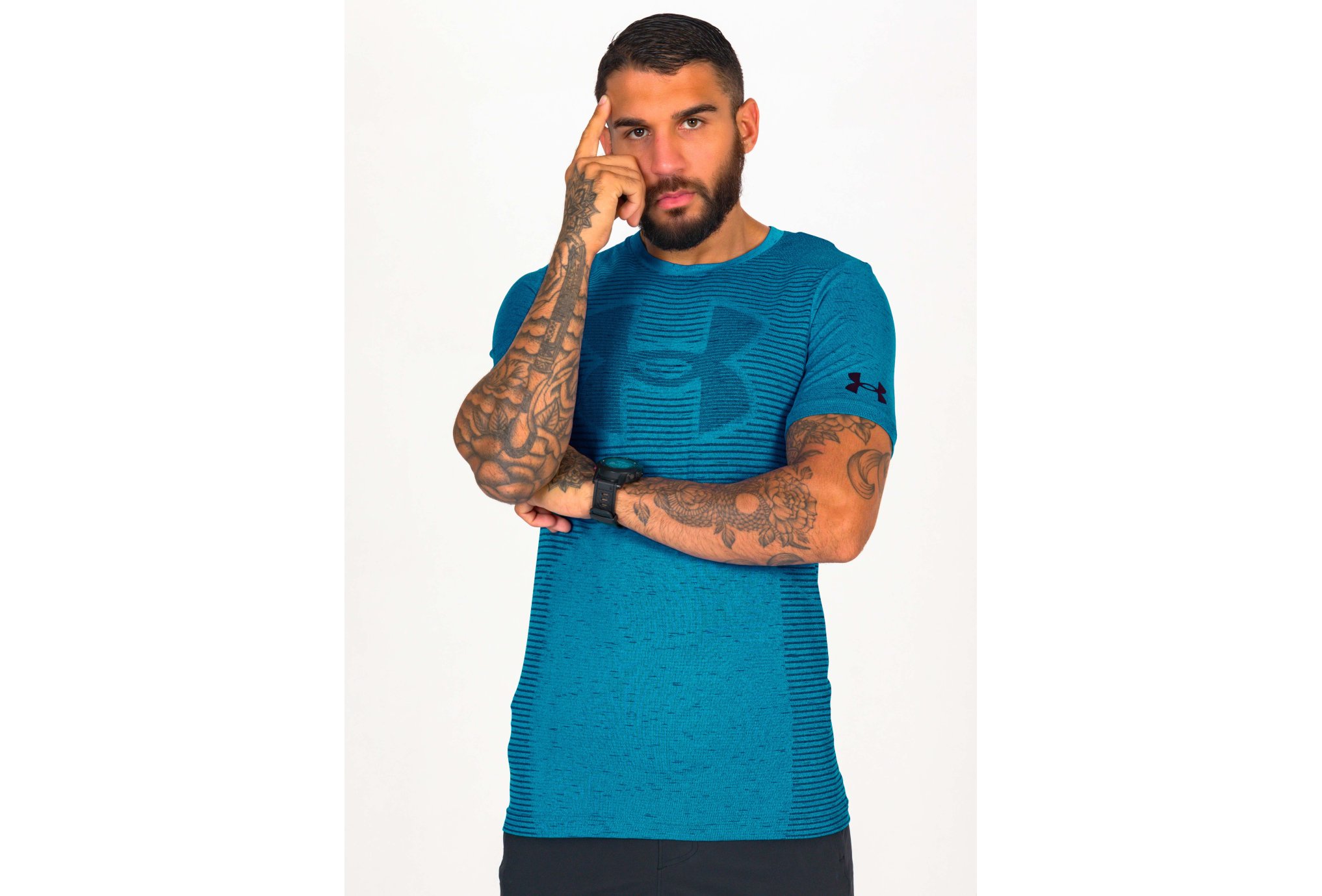 Under Armour Seamless Logo M vêtement running homme