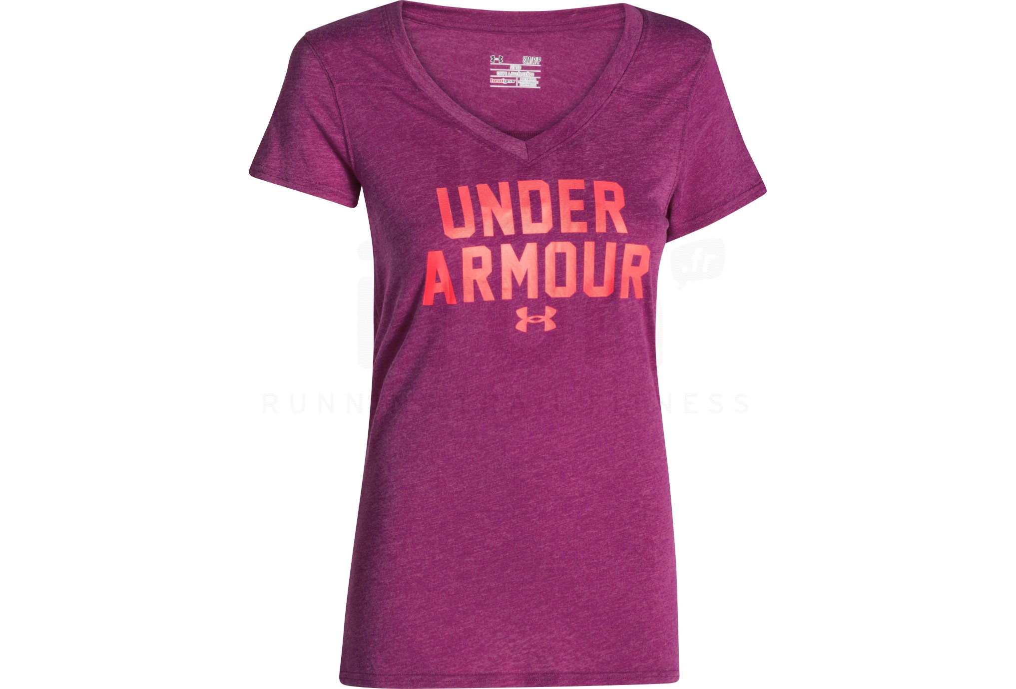 Under Armour Tee-shirt Charged Cotton Tri-Blend W femme pas cher
