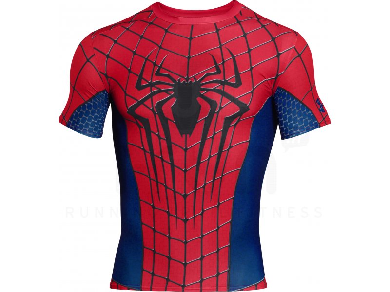 Under Armour Tee-shirt Compression Alter Ego Spiderman M homme pas cher