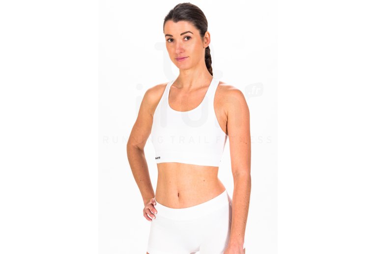 Sutiã esportivo feminino Juno brooks branco