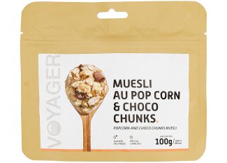 Voyager Muesli au pop corn et choco chunks