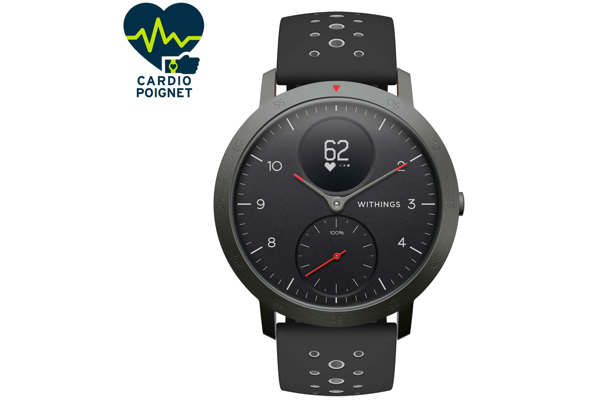 Withings ScanWatch - Hybrid deals Smartwatch & Activity Tracker with Connected GPS,